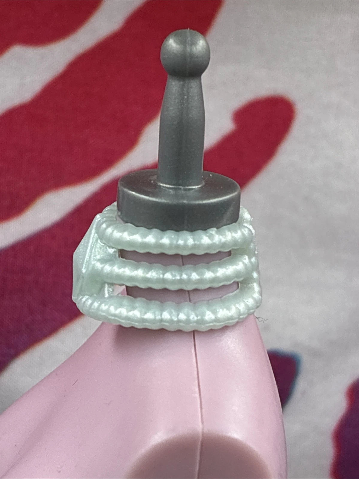 Monster High G3 Catty Noir Hauntlywood Mysteries Doll Jewelry Silver Choker Only