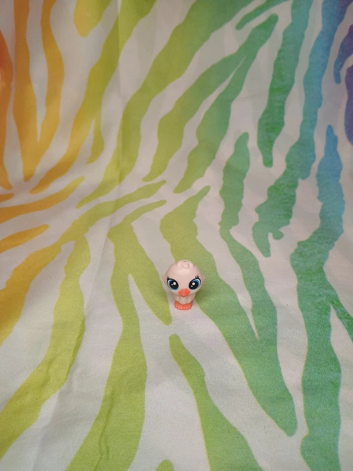 Littlest Pet Shop LPS Ducky Canard Cream Duck #291 Mini Figure