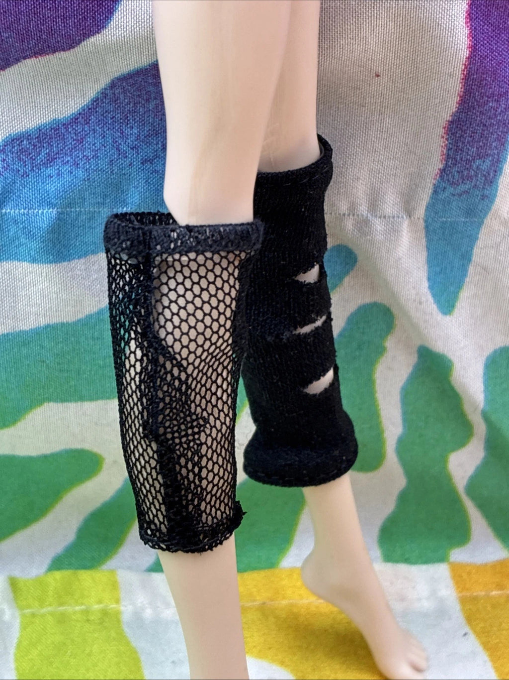 Monster High G3 Venus McFlytrap Core Doll Clothes Black Leg Cuffs Only