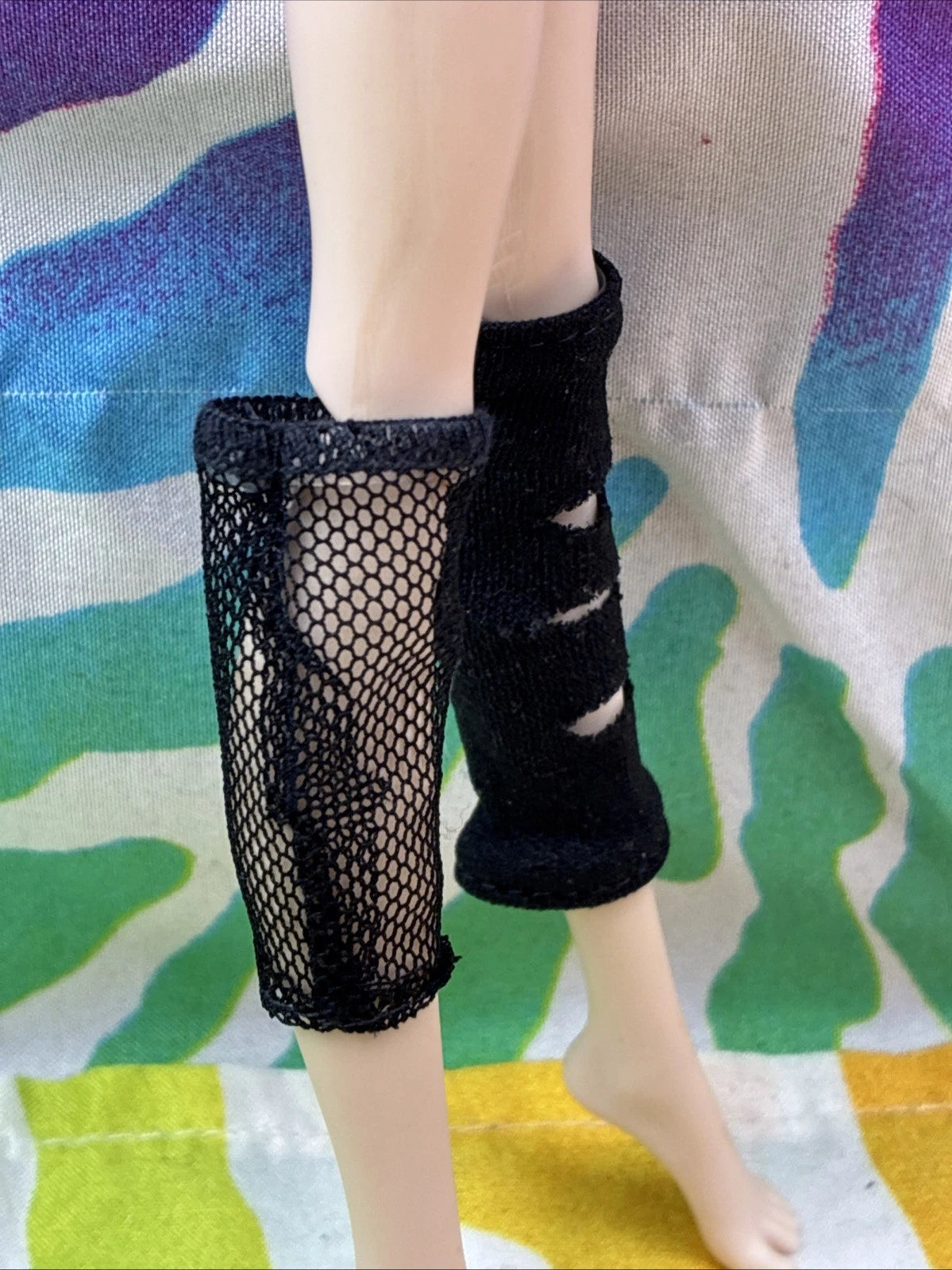 Monster High G3 Venus McFlytrap Core Doll Clothes Black Leg Cuffs Only
