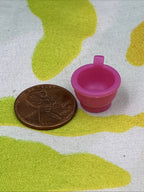 LPS Littlest Pet Shop Accessories Dark Pink Cup