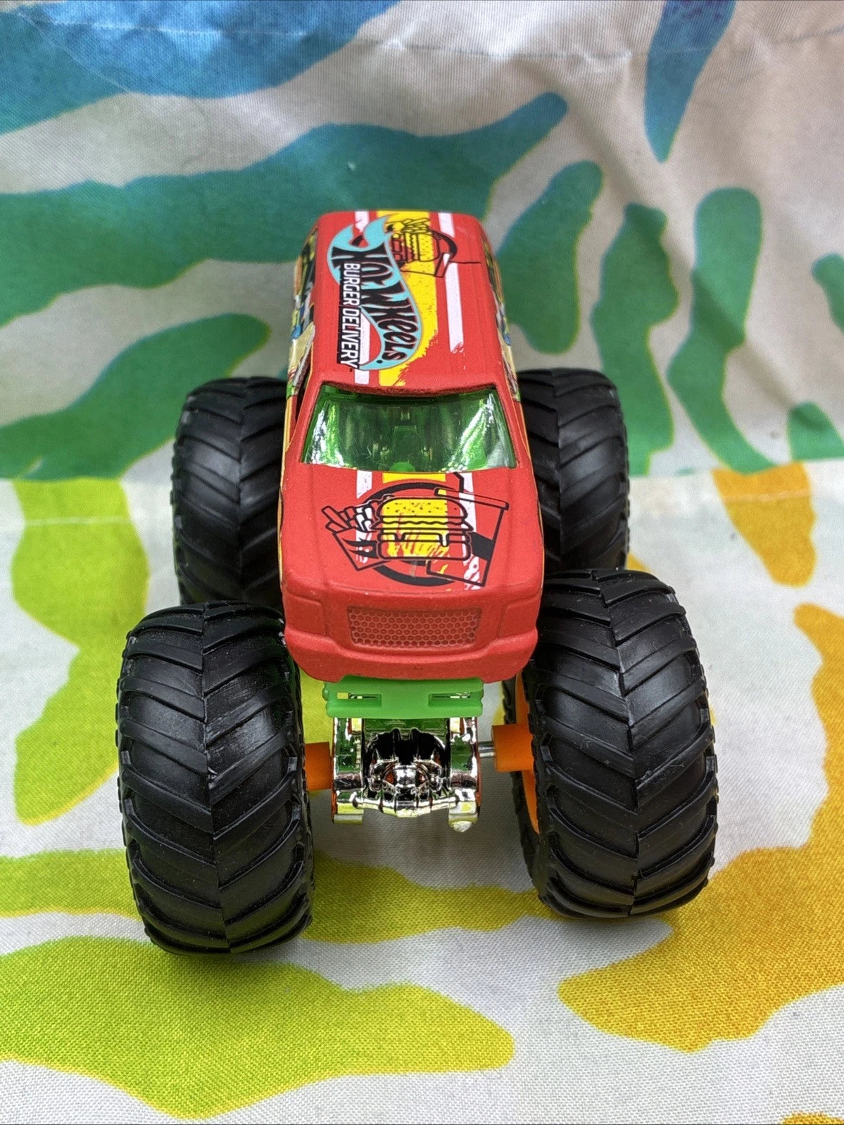 Hot Wheels Burger Delivery Monster Truck Loose