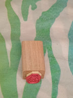 Close To My Heart Tulip Easter Egg Rubber Stamp Wood
