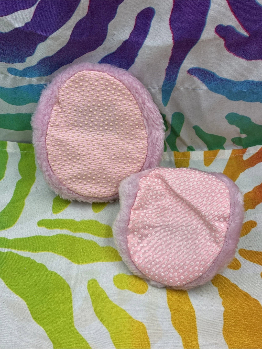 Build A Bear Shoes Hello Kitty Pink Fuzzy With Pink Bow Slippers