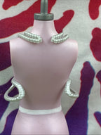 Monster High G3 Catty Noir Hauntlywood Mysteries Doll Silver Chestpiece Only