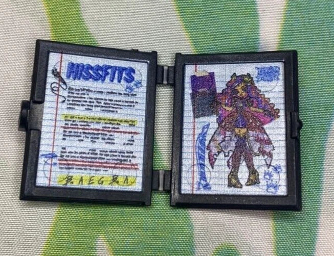 Monster High G3 Toralei Stripe Neon Frights Notebook