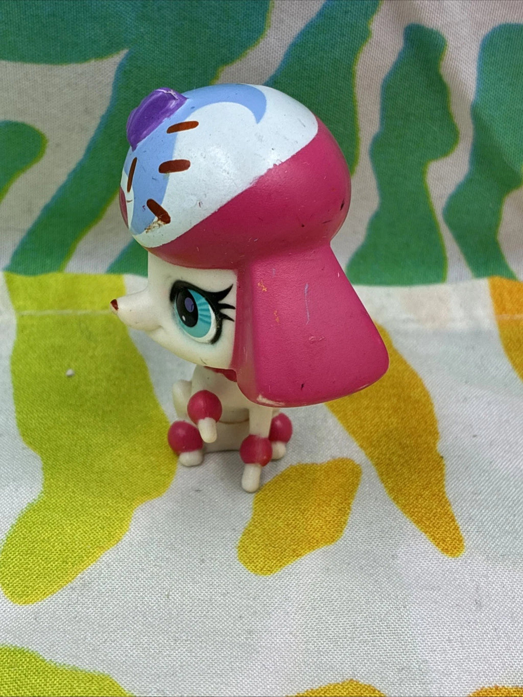 LPS Littlest Pet Shop Stylin Sweeties Poodle Dog #3020 Figure