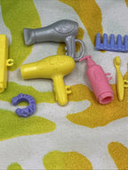 Barbie Doll Bathroom Accessories Lot Of 10 Various Items
