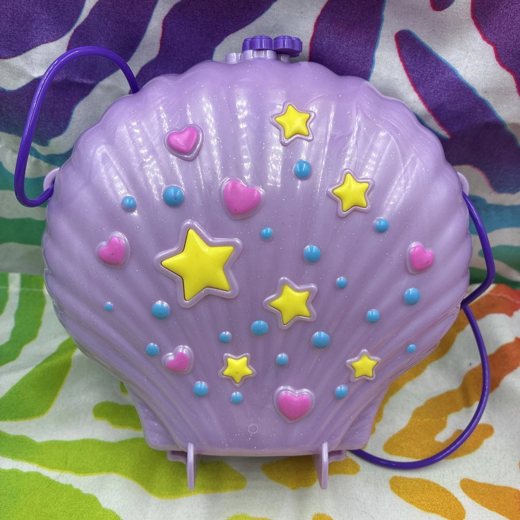 Polly Pocket Tiny Power Seashell Purse Sub & Dolls Flawed