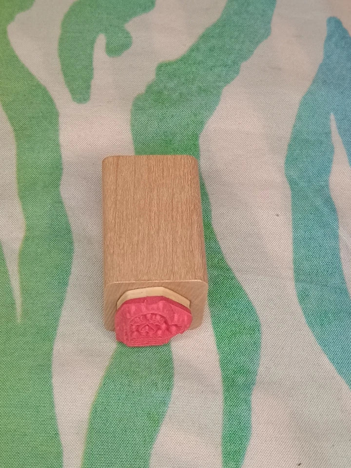 JRL Design Winter Mitten Rubber Stamp Wood