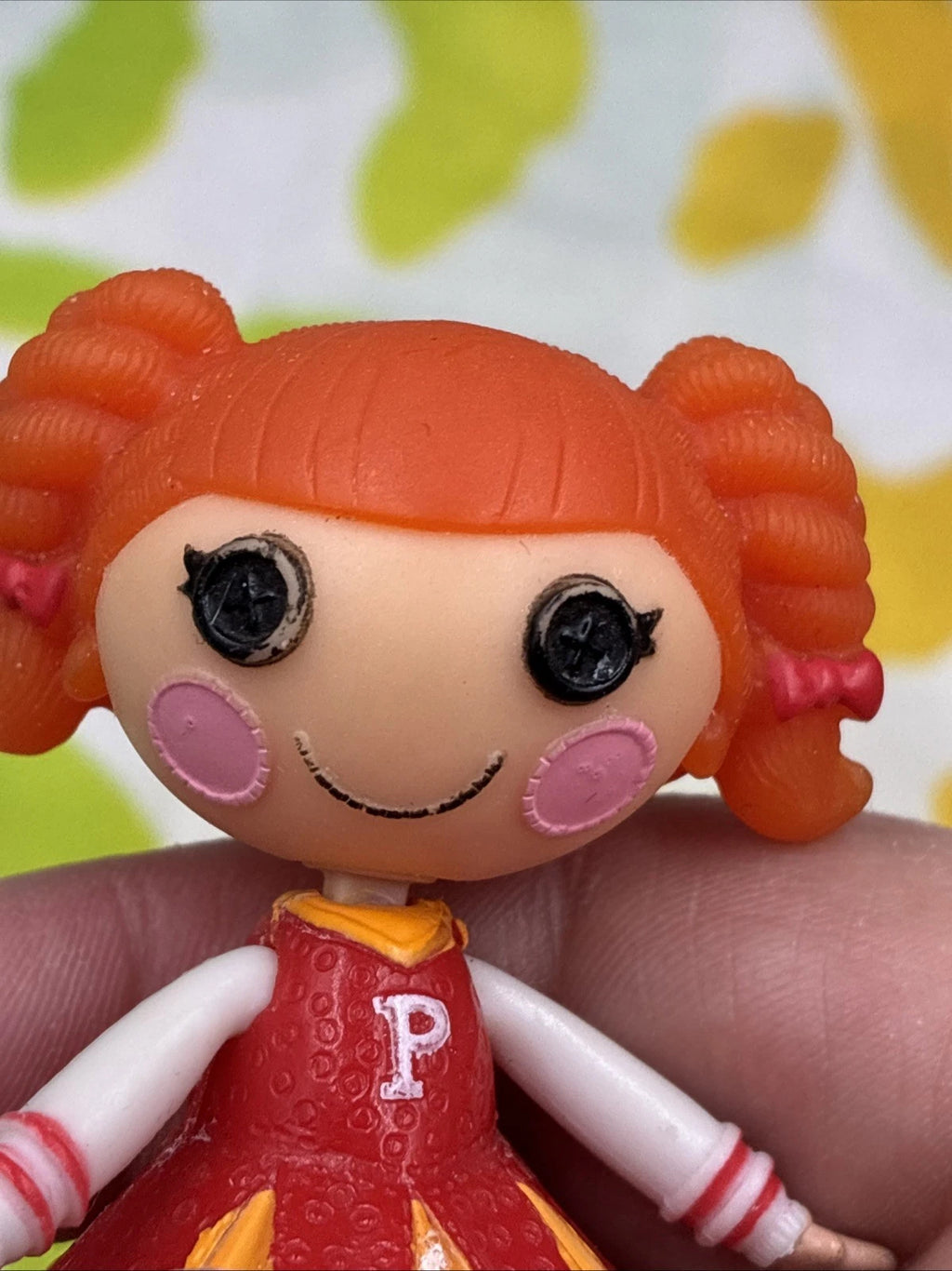 Lalaloopsy Mini Peppy Pom Poms 3” Cheerleader Doll Only
