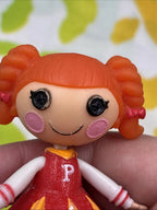 Lalaloopsy Mini Peppy Pom Poms 3” Cheerleader Doll Only