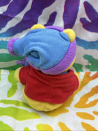 Disney Mattel Star Bean Winter Winnie The Pooh Beanbag 6” Plush