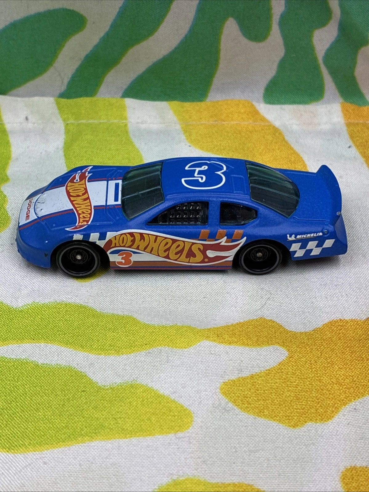 Hot Wheels 2021 Dodge Charger Stock Car HW Race Team Blue Diecast Car Loose