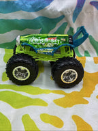 Hot Wheels Monster Truck Carbonator XXLime 2022 Green & Blue Loose