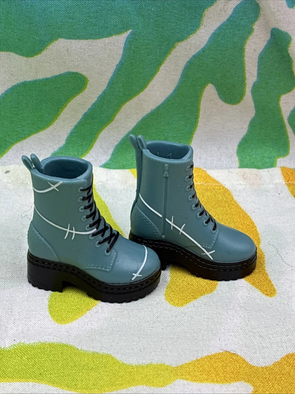 Disney ILY 4Ever Jack & Sally Doll Shoes Sally Blue Combat Boots Only