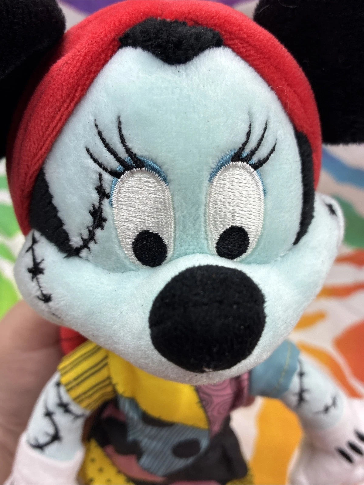 Disney Parks Minnie Mouse As Sally Nightmare Before Christmas 11” Plush
