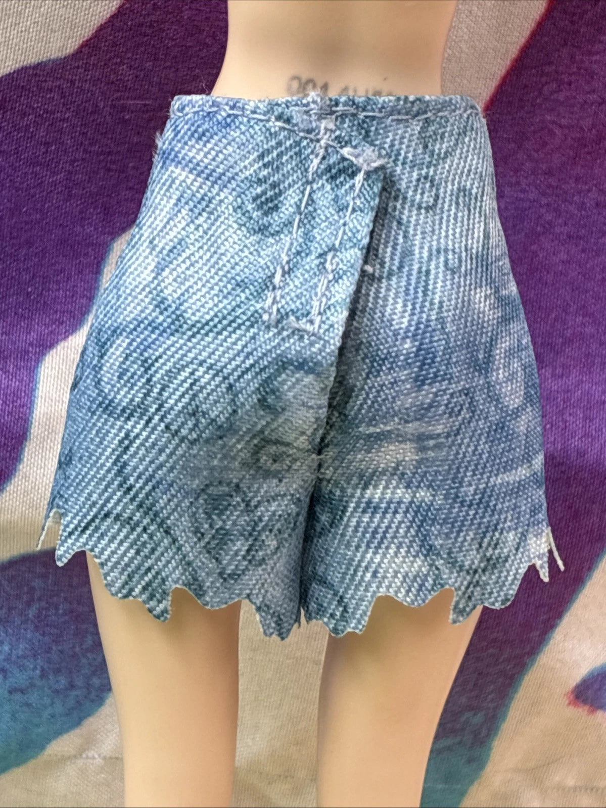 Monster High G3 Venus McFlytrap Core Doll Clothes Blue Shorts Only