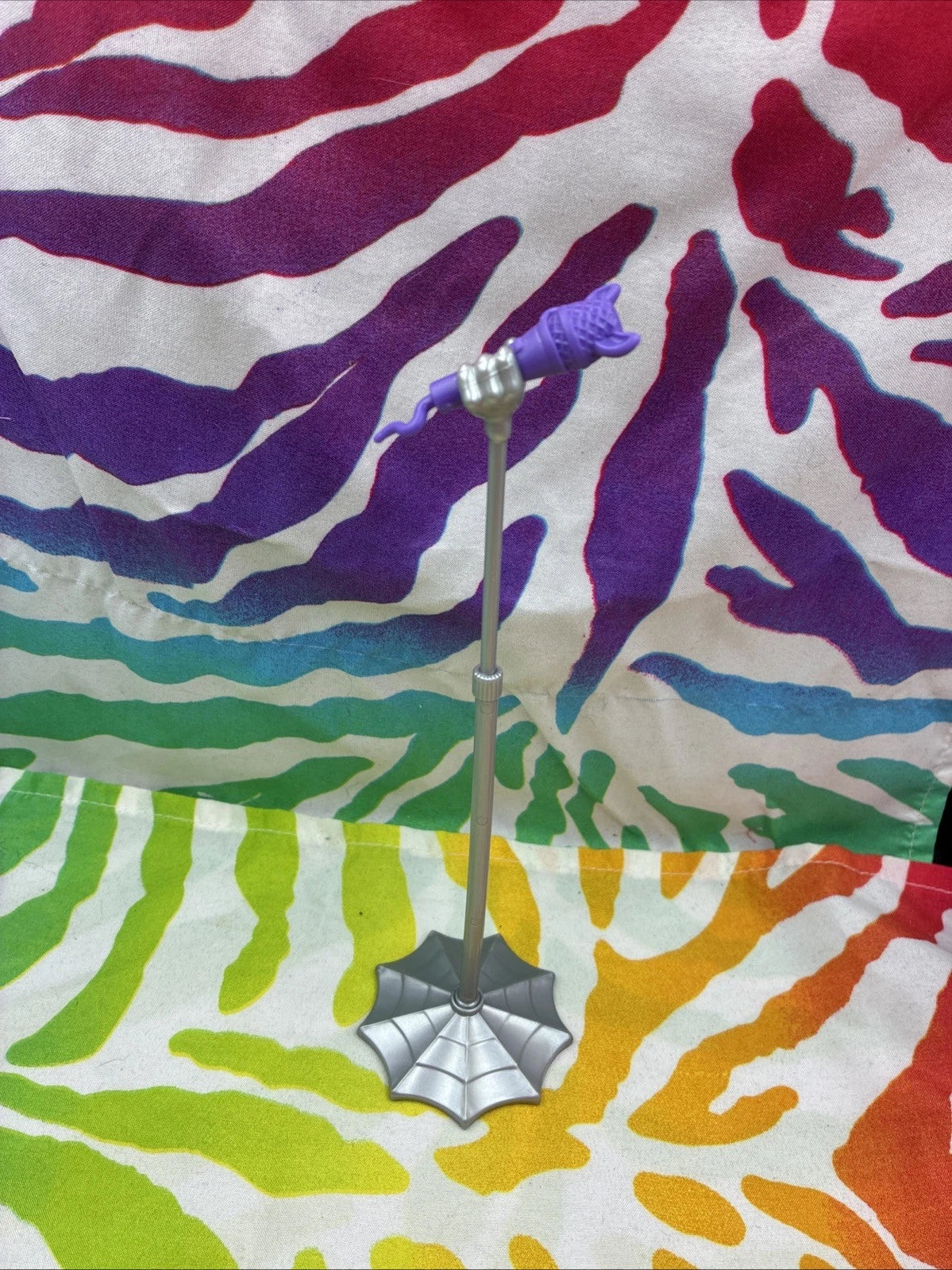 Monster High G3 Toralei Stripe Core Doll Accessory Microphone & Mic Stand Only