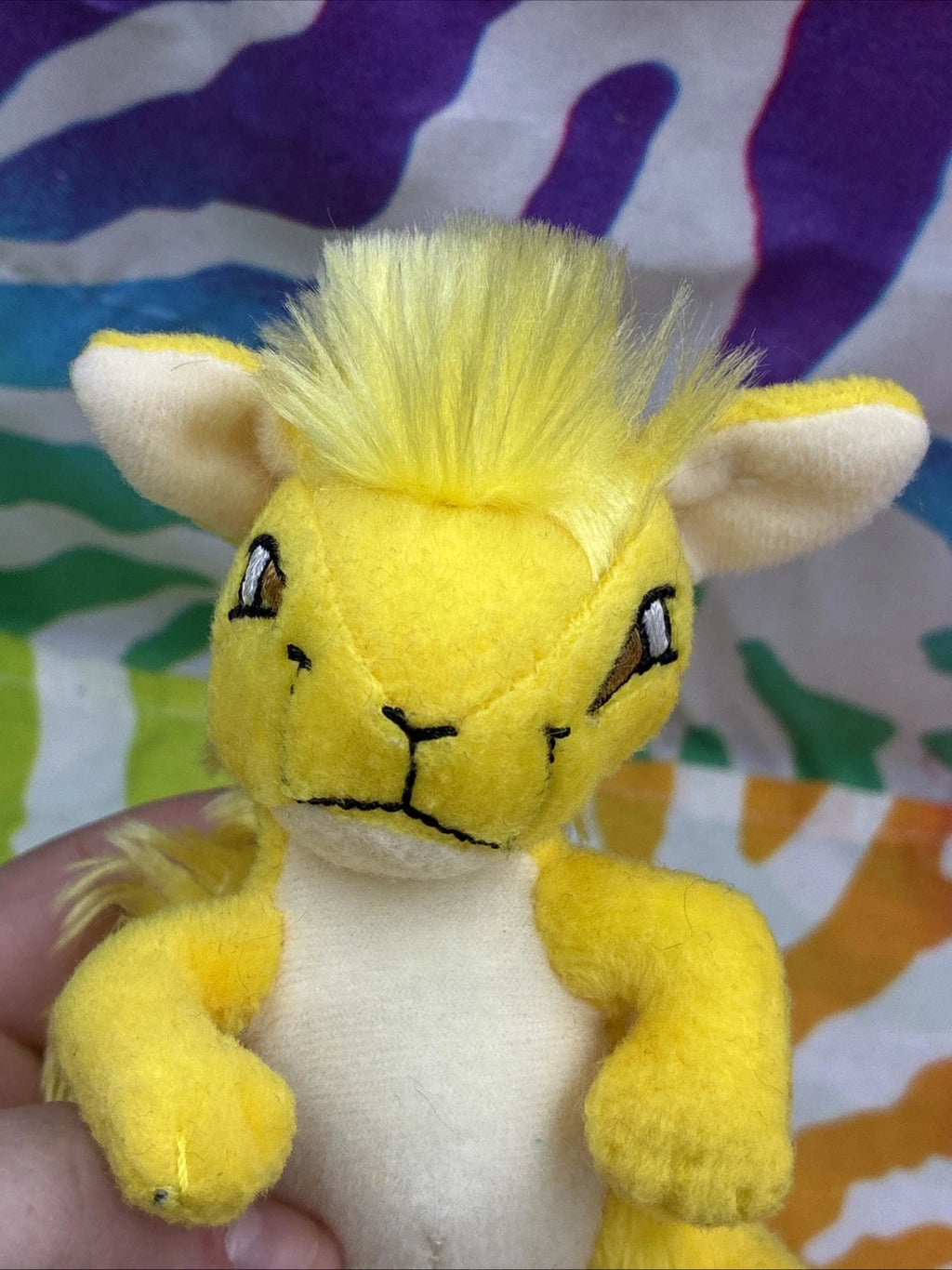 Neopets McDonald’s Yellow Kyrii Happy Meal 5” Plush Toy 2005