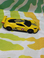 Hot Wheels 2020 Corvette C8.R Yellow Diecast Car Loose GRX31