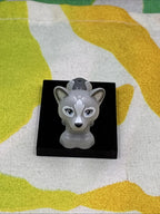 Lego Friends Animal Light Bluish Gray Fox Figure 19532pb03