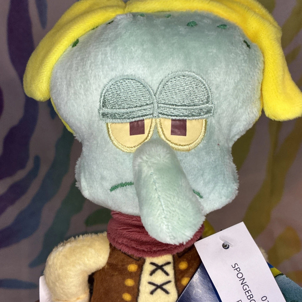 The SpongeBob Movie Bikini Bottom Glow Pals Squidward Plush NWT Glow In The Dark