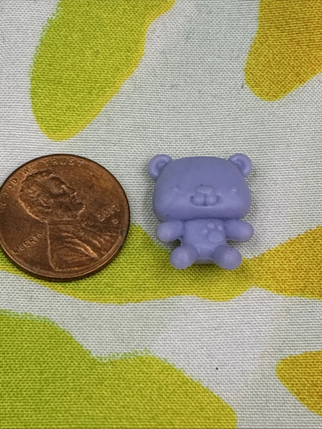 LPS Littlest Pet Shop Accessories Purple Teddy Bear