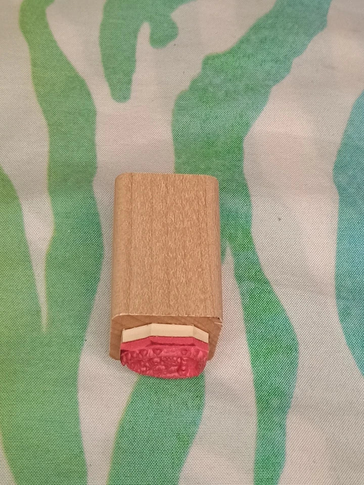 Close To My Heart Tulip Easter Egg Rubber Stamp Wood