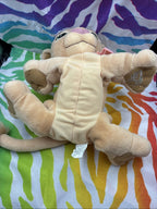 Disney Lion King Sweetheart Simba & Nala Kissing Plush Set W/ Necklaces 2002