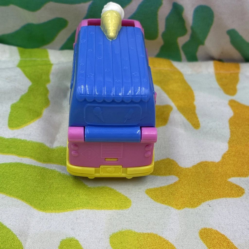 Polly Pocket Pollyville Ice Cream Truck W/ Doll & Table 2018