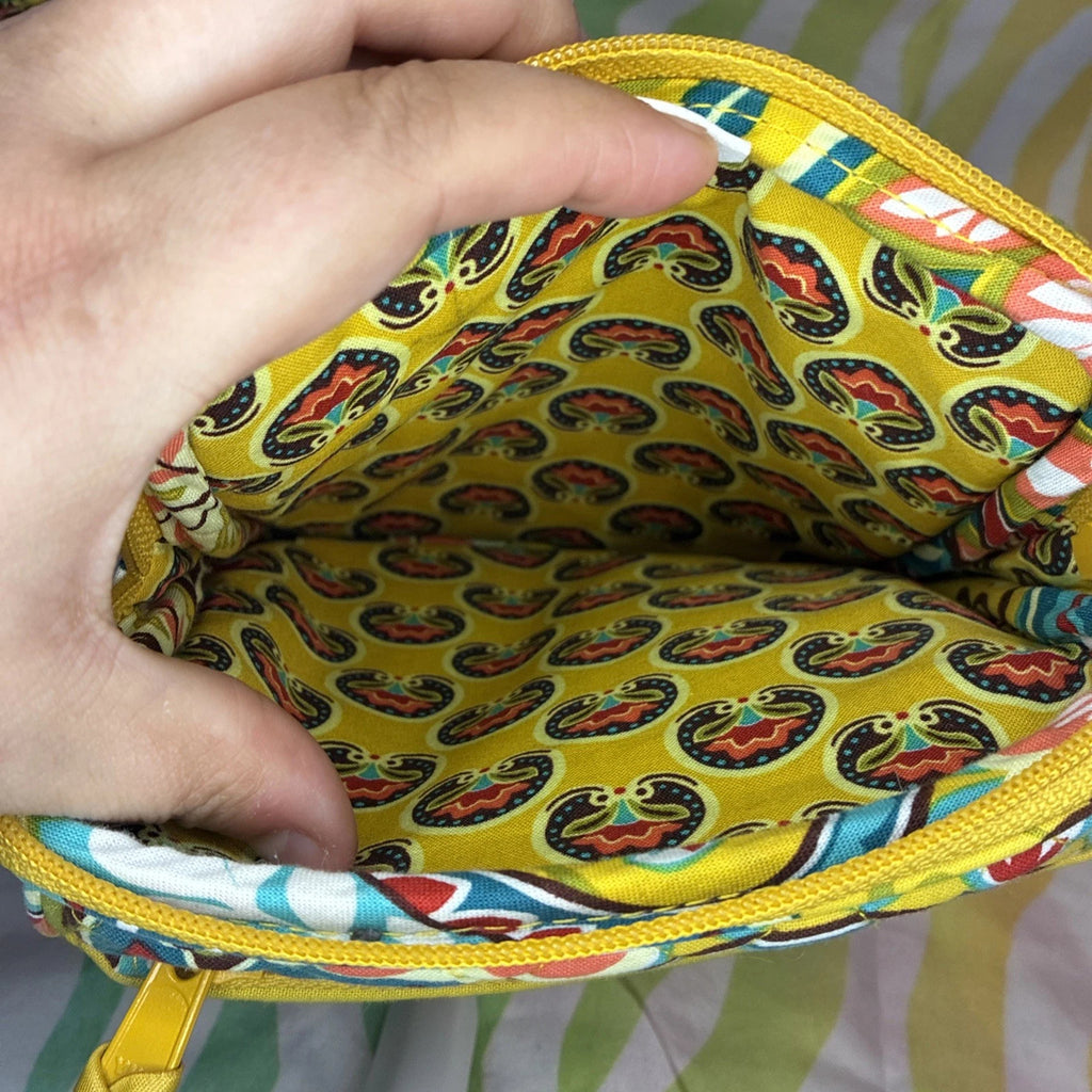 Vera Bradley Floral Paisley Provencal Mini Hipster Crossbody Bag