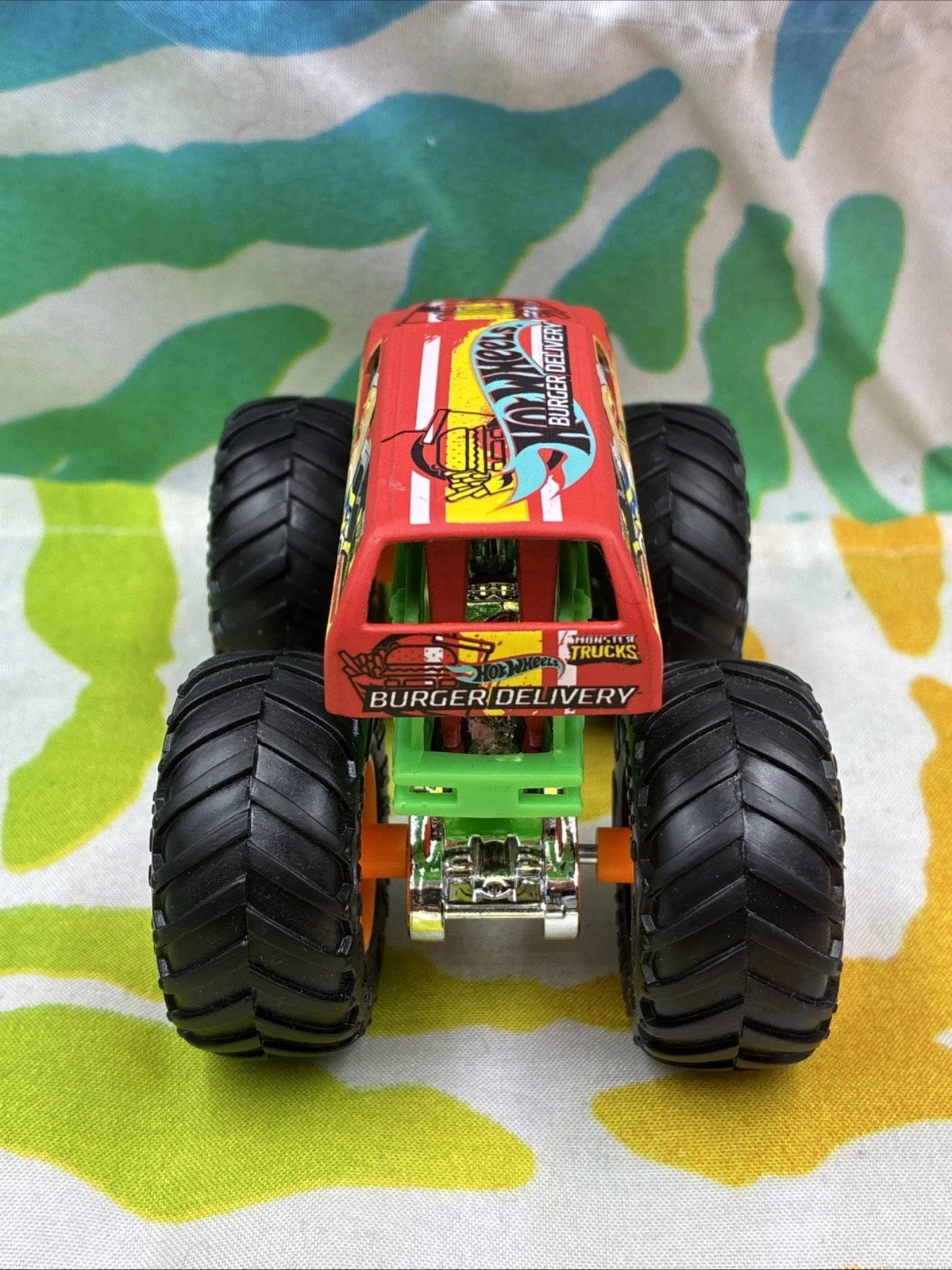 Hot Wheels Burger Delivery Monster Truck Loose