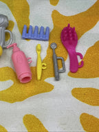 Barbie Doll Bathroom Accessories Lot Of 10 Various Items
