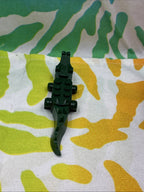 Lego Animal Dark Green Alligator Crocodile 8 Teeth 6026c01