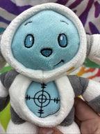 Neopets Series 3 2008 Robot Kacheek Plush No Code JAKKS Pacific