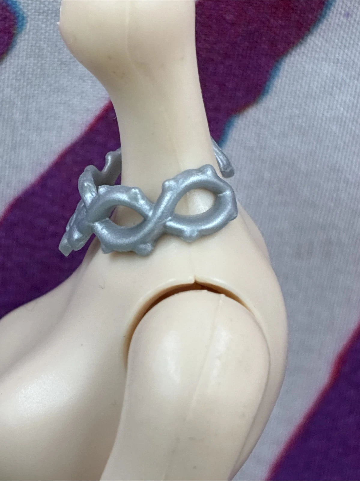 Monster High G3 Venus McFlytrap Core Doll Jewelry Silver Vine Necklace Only