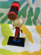 Lego DC Super Hero Girls Harley Quinn Minifigure With Hammer From Set 41236