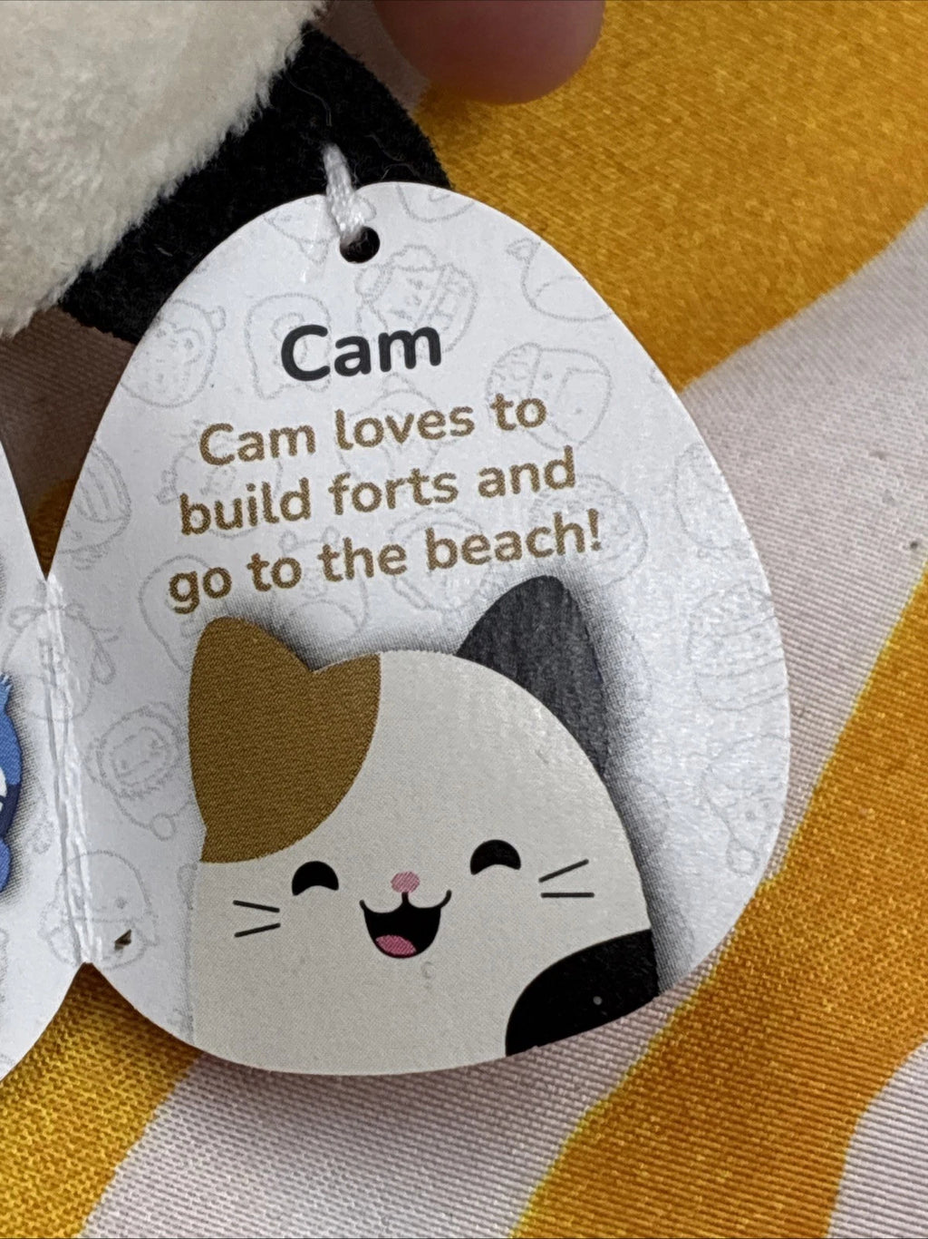 Squishmallows McDonald’s Happy Meal Cam The Cat 3” Plush Toy With Tag