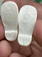 Barbie Doll Shoes White Nurse Doctor Vet Clogs Only