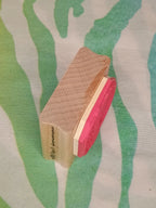 JRL Design Polk Dot Easter Basket Rubber Stamp Medium