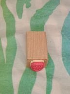Close To My Heart Tulip Easter Egg Rubber Stamp Wood