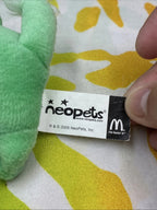 Neopets McDonald’s Green Kacheek Happy Meal 5” Plush Toy 2005