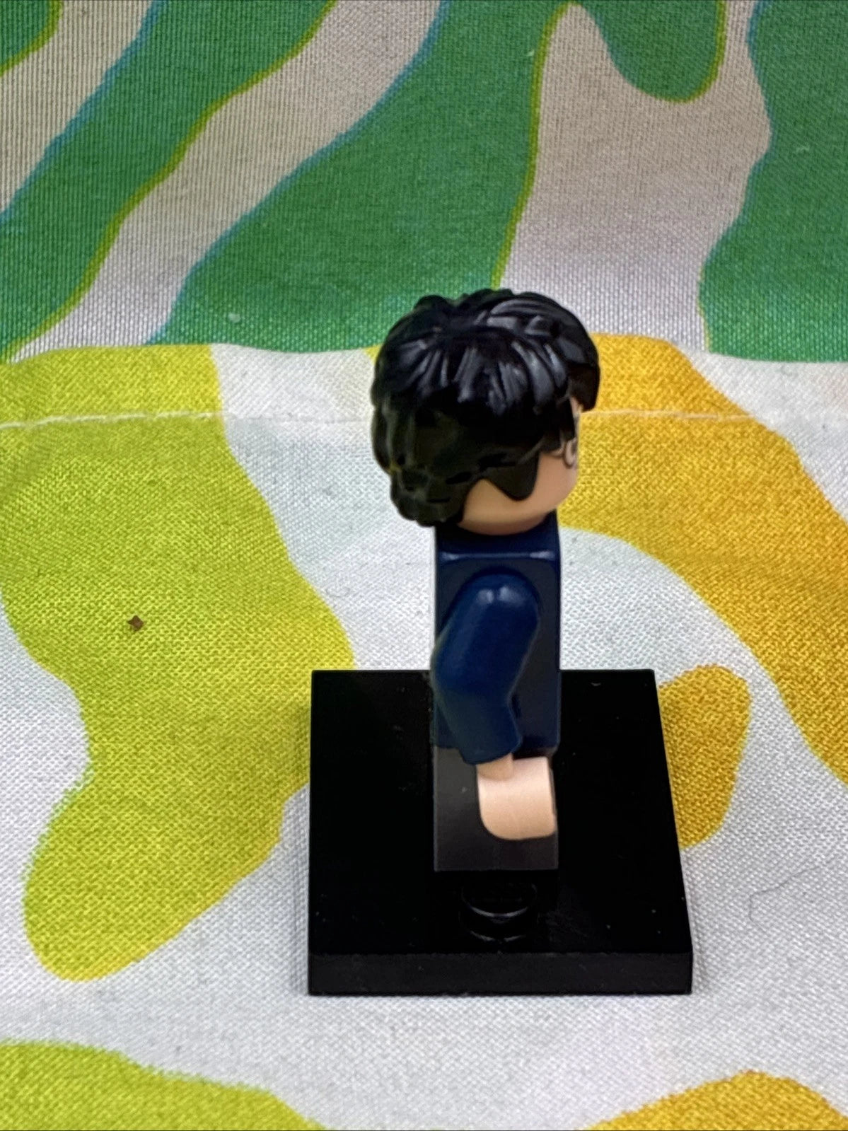 LEGO Harry Potter - Dark Blue Zip Up, Dark Bluish Gray Short Legs hp153