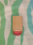 JRL Design Trick Or Treat Bag Rubber Stamp Wood Halloween