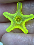 Lego Water Animal Set Of 2 Starfish Sea Star Medium Orange Trans-Neon Green X112