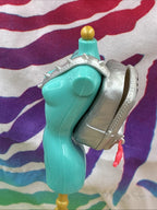 Monster High G3 Toralei Stripe Core Doll Bag Silver Backpack W/ Charm Only