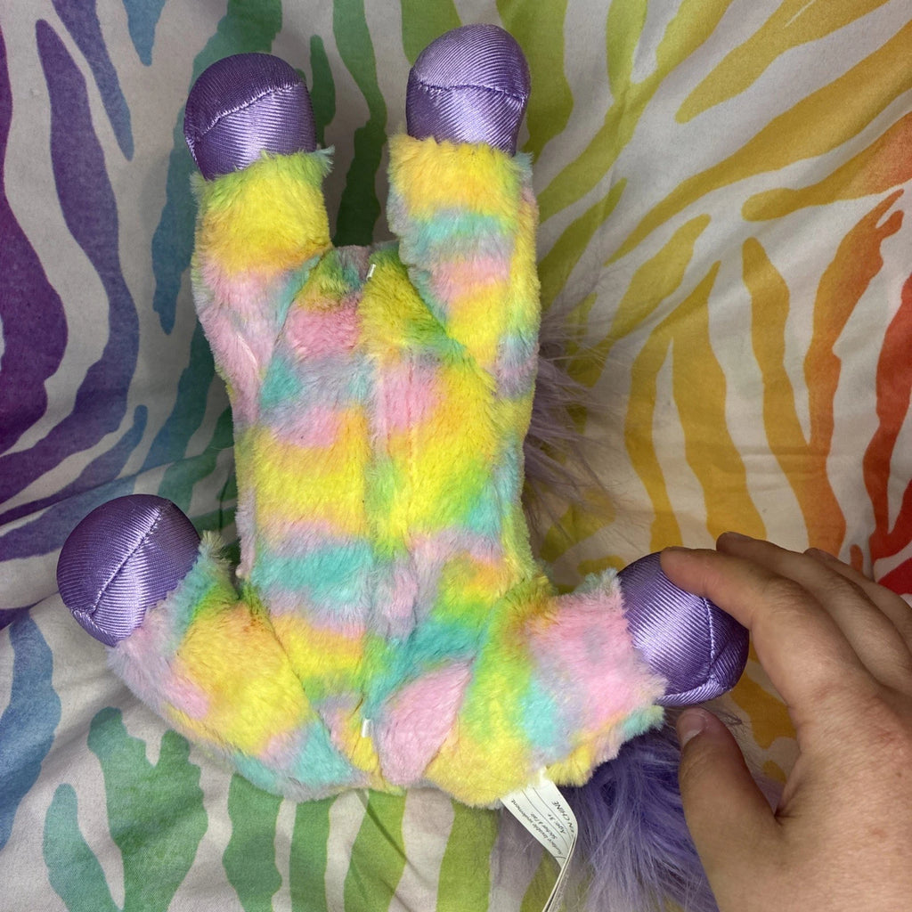 Unicorn Baby Surprise Skyla Mother W/ 2 Babies Pastel Tie Dye Plush