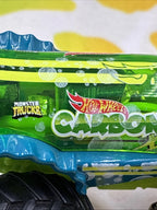Hot Wheels Monster Truck Carbonator XXLime 2022 Green & Blue Loose