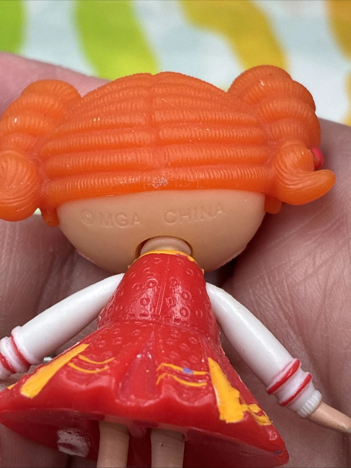 Lalaloopsy Mini Peppy Pom Poms 3” Cheerleader Doll Only